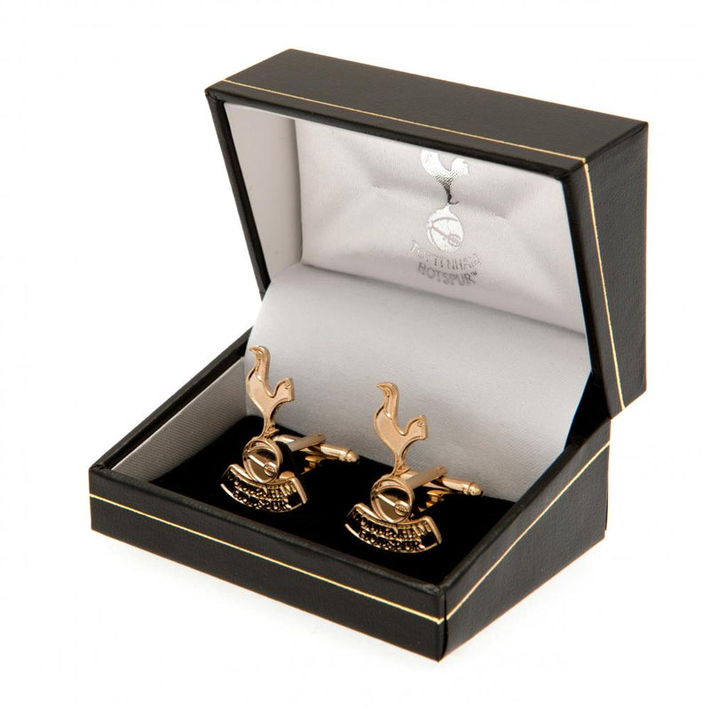 Tottenham Hotspur FC Gold Plated Cufflinks, alternate view