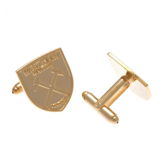 West Ham United FC Gold Plated Cufflinks collectible from Infinity Collectibles 2026