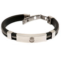 Liverpool FC Silver Inlay Silicone Bracelet, alternate view