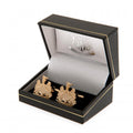 Newcastle United FC Gold Plated Cufflinks, alternate view