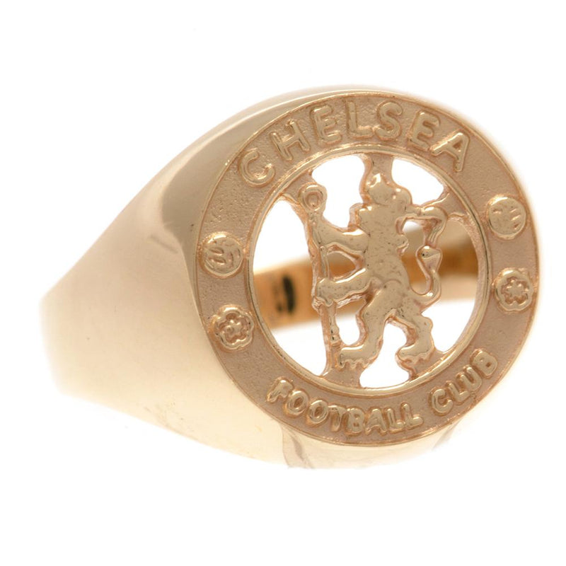 Chelsea FC 9ct Gold Crest Ring Large, alternate view