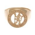 Chelsea FC 9ct Gold Crest Ring Large, side angle