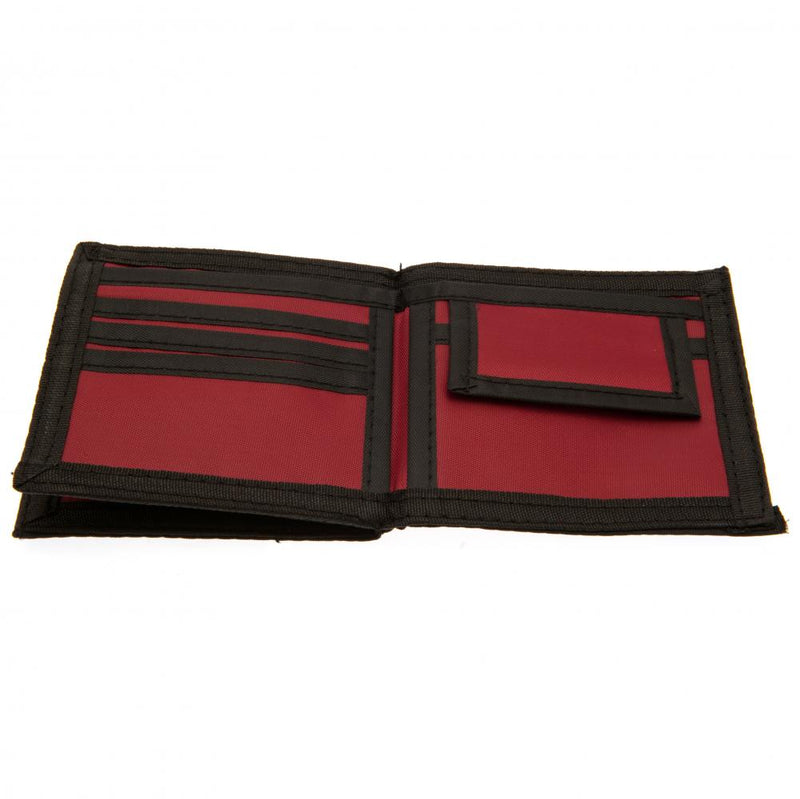 West Ham United FC Canvas Wallet, side angle