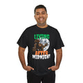 'Living After Midnight' Men's T-Shirt, in display