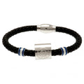 Leicester City FC Colour Ring Leather Bracelet, alternate view
