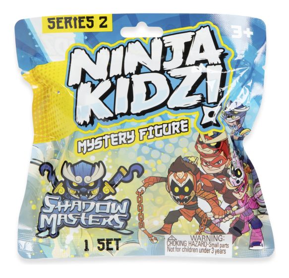 Ninja Kidz Action Mystery Figures CDU (Case of 24)