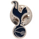 Tottenham Hotspur FC Metal Crest Shaped Pin Badge