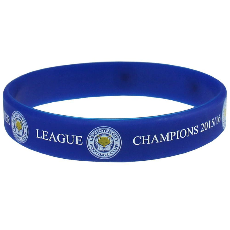 Leicester City FC Premier League Champions Silicone Wristband collectible from Infinity Collectibles 2026