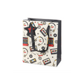 23cm Medium Retro 80s Print Gift Bag