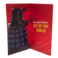 Doctor Who Birthday Card Son, alternate view