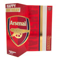 Arsenal FC Gunners Birthday Card, alternate view