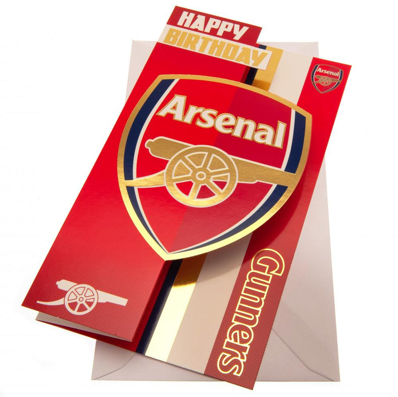 Arsenal FC Gunners Birthday Card collectible from Infinity Collectibles 2026