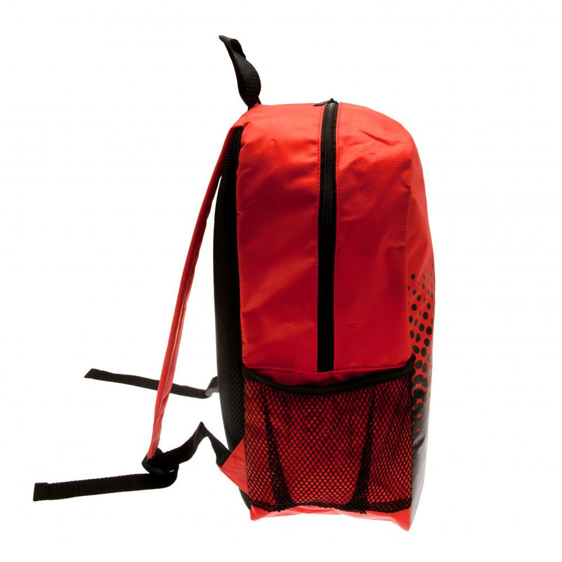 Manchester United FC Fade Backpack, side angle