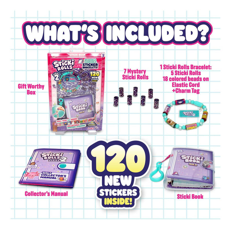 Sticki Rolls Sticki Book Pack S2 - Image