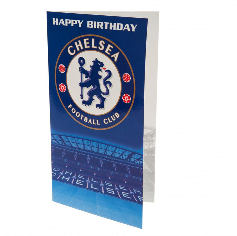 Chelsea FC Stadium Birthday Card, alternate view