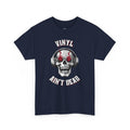 'Vinyl Ain't Dead' Skull Men's T-Shirt, packaging shot
