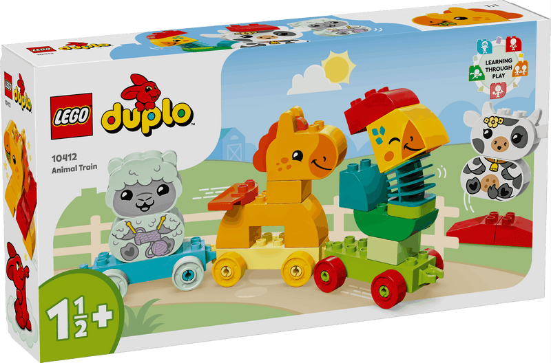 Lego Duplo 10412 My First Animal Train Set for Ages 18 Months and Up collectible from Curious Minds