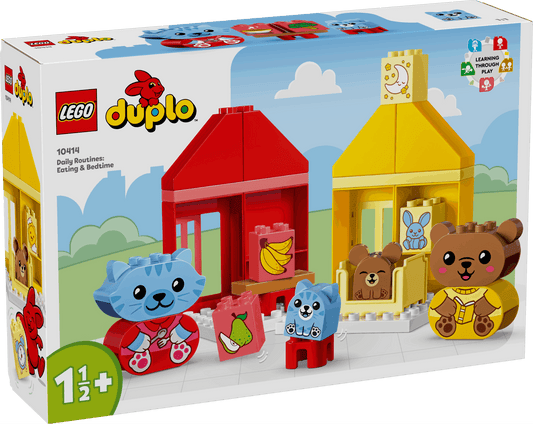 Lego Duplo 10414 My First Daily Routines: Eating & Bedtime for Ages 18M+ collectible from Curious Minds