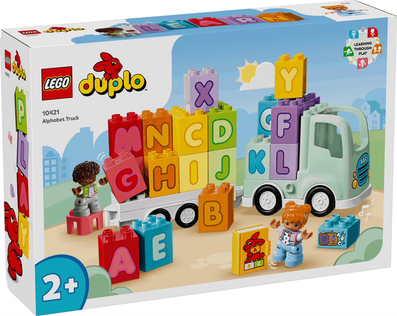 Lego Duplo Town 10421 Alphabet Truck Playset for Toddlers Ages 2 & Up collectible from Curious Minds