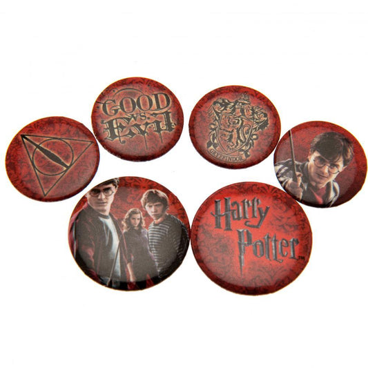 Harry Potter Button Badge Set Logo collectible from Infinity Collectibles 2026