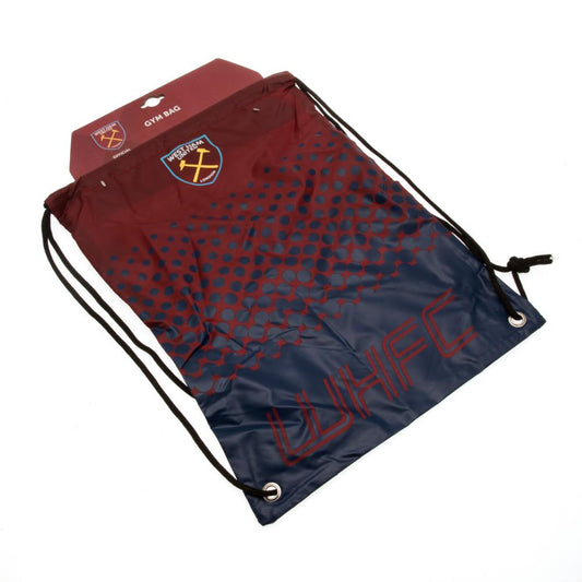 West Ham United FC Fade Gym Bag, alternate view