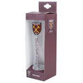 West Ham United FC Tall Beer Glass, alternate view