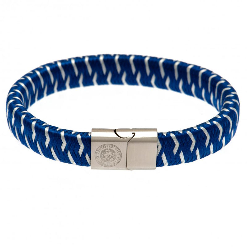 Leicester City FC Woven Bracelet, alternate view