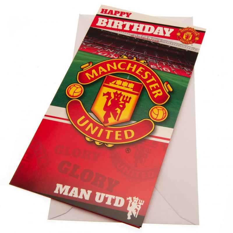 Manchester United FC Stadium Birthday Card collectible from Infinity Collectibles 2026