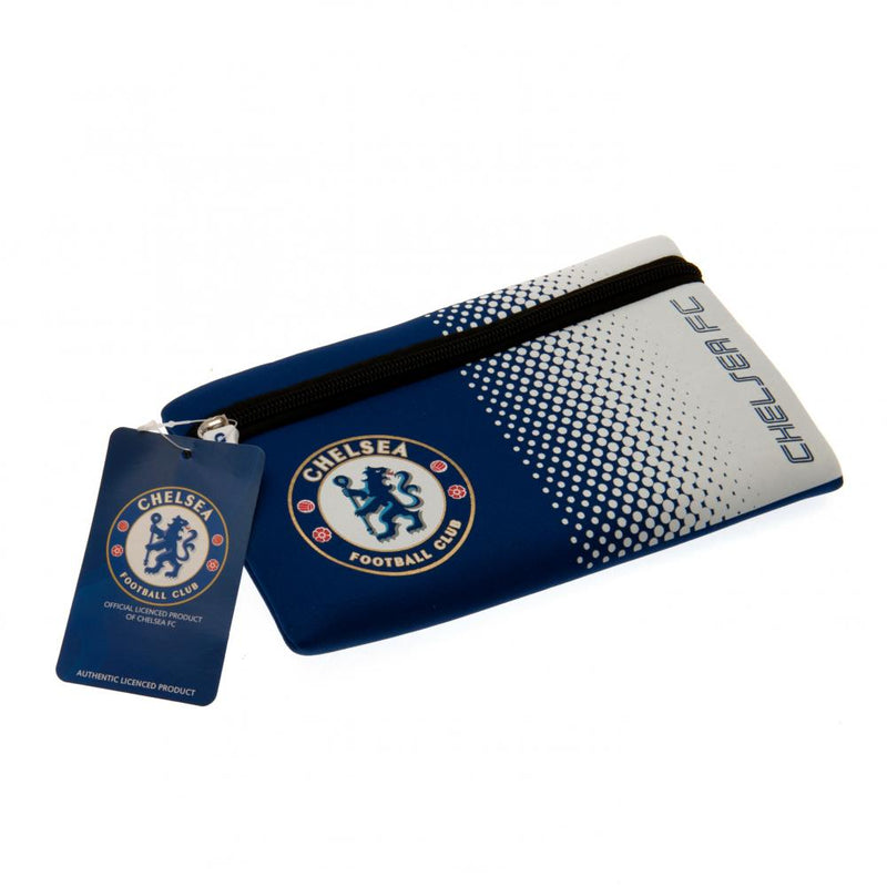 Chelsea FC Fade Pencil Case, side angle