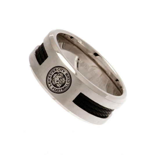 Leicester City FC Black Inlay Ring Small, alternate view