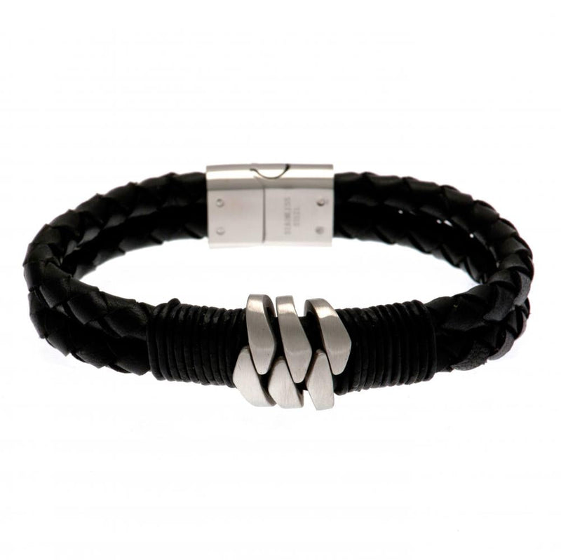 Leicester City FC Leather Bracelet, alternate view