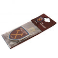West Ham United FC 3pk Air Freshener, side angle