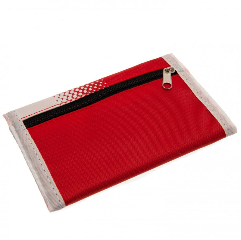 Liverpool FC Fade Wallet, side angle