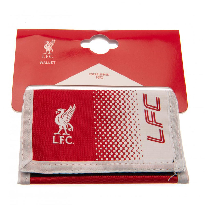 Liverpool FC Fade Wallet, close-up detail