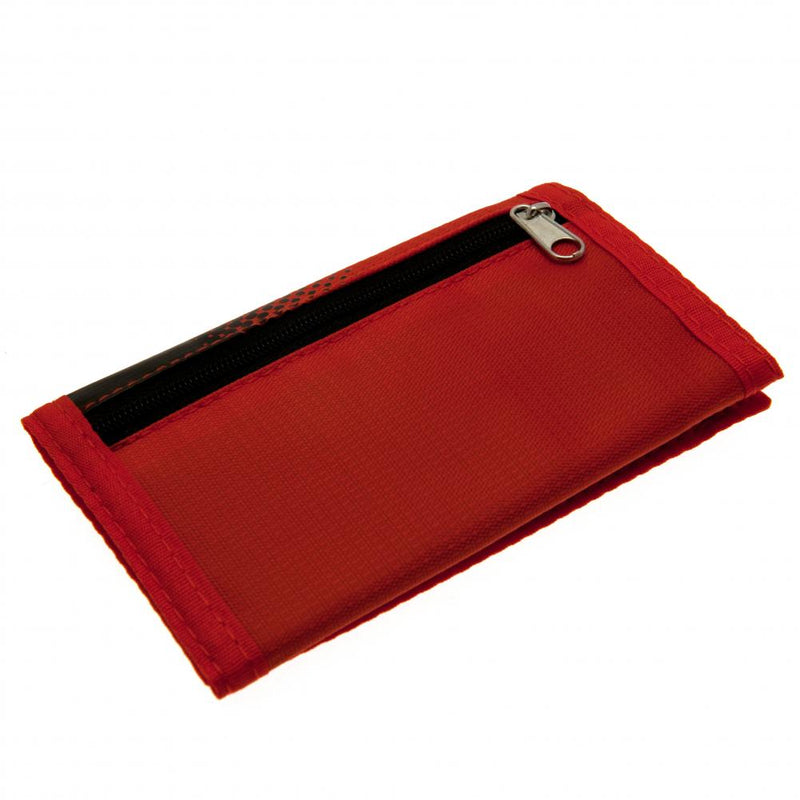 Manchester United FC Fade Wallet, side angle