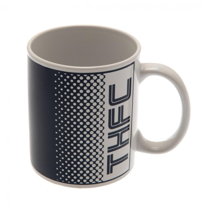 Tottenham Hotspur FC Fade Mug, side angle