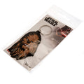 Star Wars Chewbacca PVC Keyring, side angle