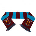 West Ham United FC Narrow Bar Scarf, in display