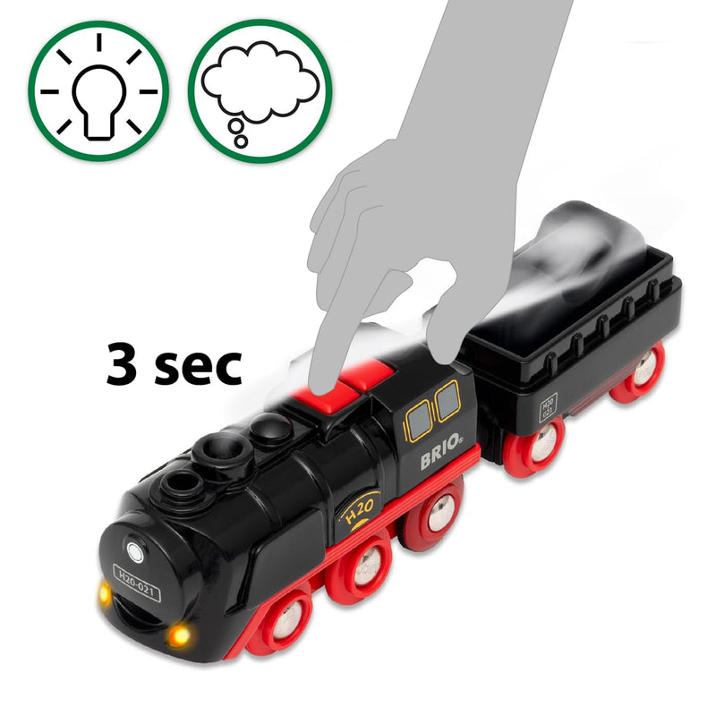 Brio World Battery Operated Steaming Train