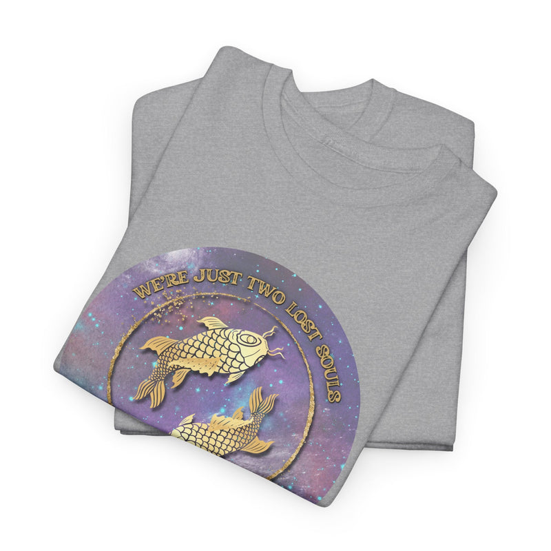 'Lost Souls' Celestial Fish Lyric T-Shirt, additional view