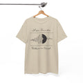 'Life Sounds Better on Vinyl' Men's T-Shirt, close-up detail