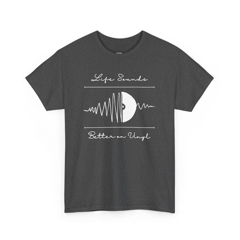 'Life Sounds Better on Vinyl' Men's T-Shirt, additional view
