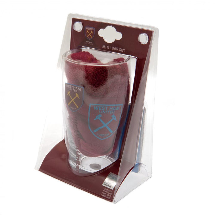 West Ham United FC Mini Bar Set