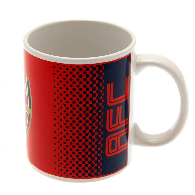 Arsenal FC Fade Mug, side angle