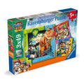 Paw Patrol 3 Dino Movie 3x 49 Piece Jigsaw Puzzles