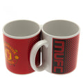 Manchester United FC Fade Mug, close-up detail