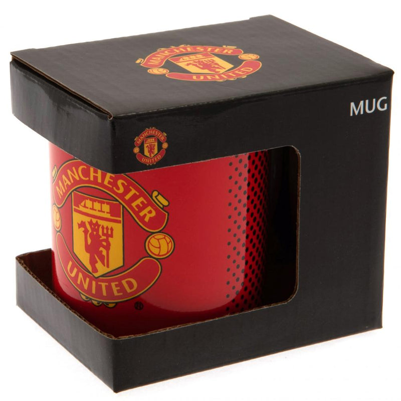 Manchester United FC Fade Mug, rear view