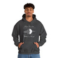 'Life Sounds Better on Vinyl' Men's Hoodie, close-up detail