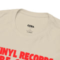 'Vinyl Records Are Groovy' Bold T-Shirt, alternate view