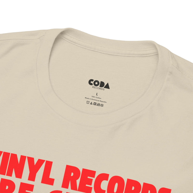 'Vinyl Records Are Groovy' Bold T-Shirt, alternate view